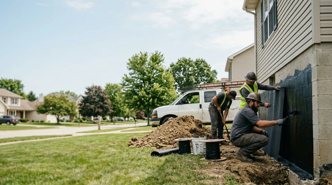 Basement Waterproofing in Bidwell, OH near me